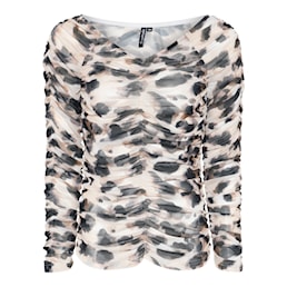 Kuosillinen rypytetty pusero