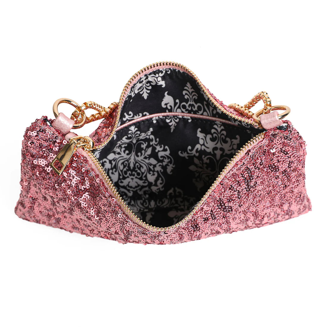 Säihkyvä bile-laukku