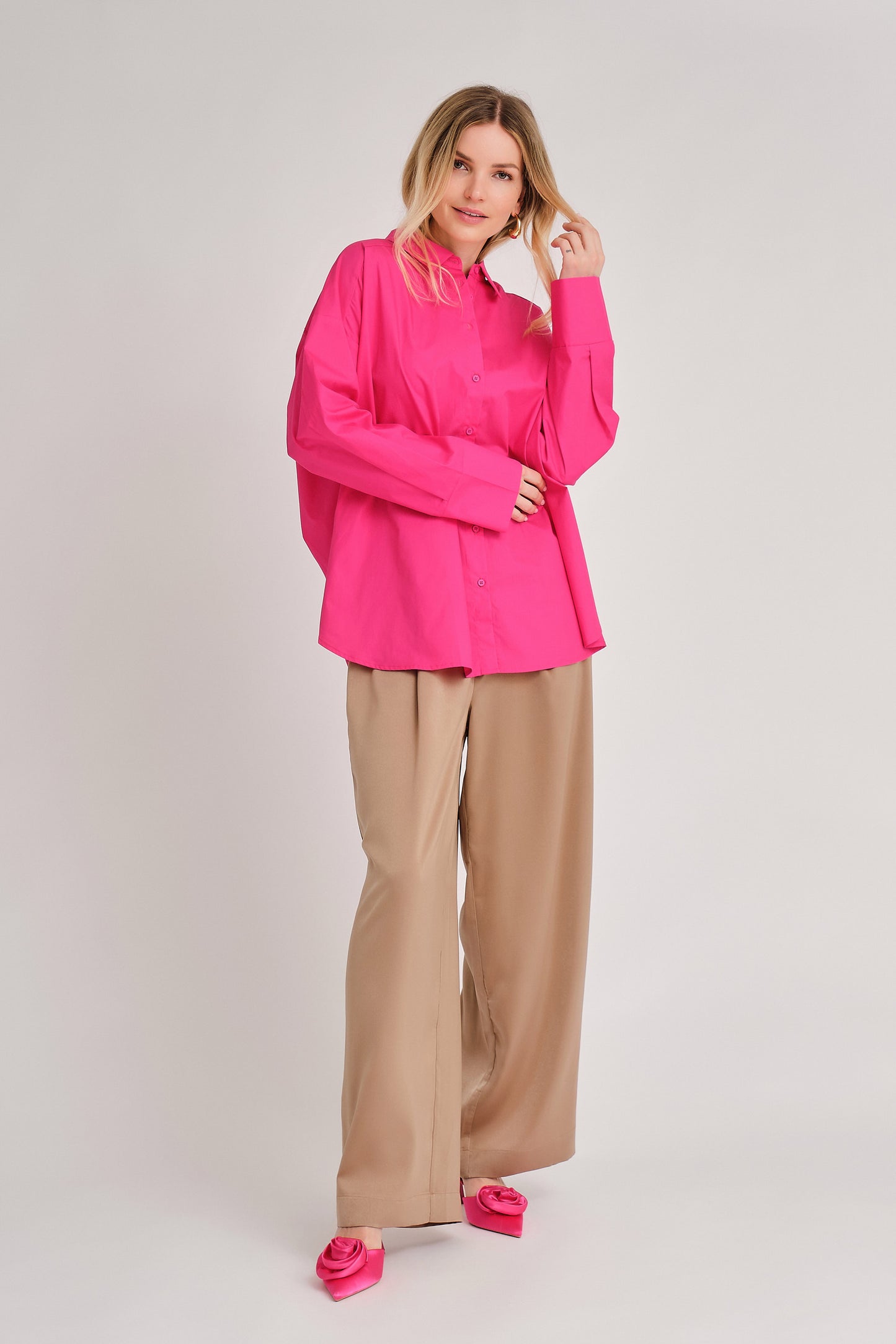 Magnolia pusero hot pinkki