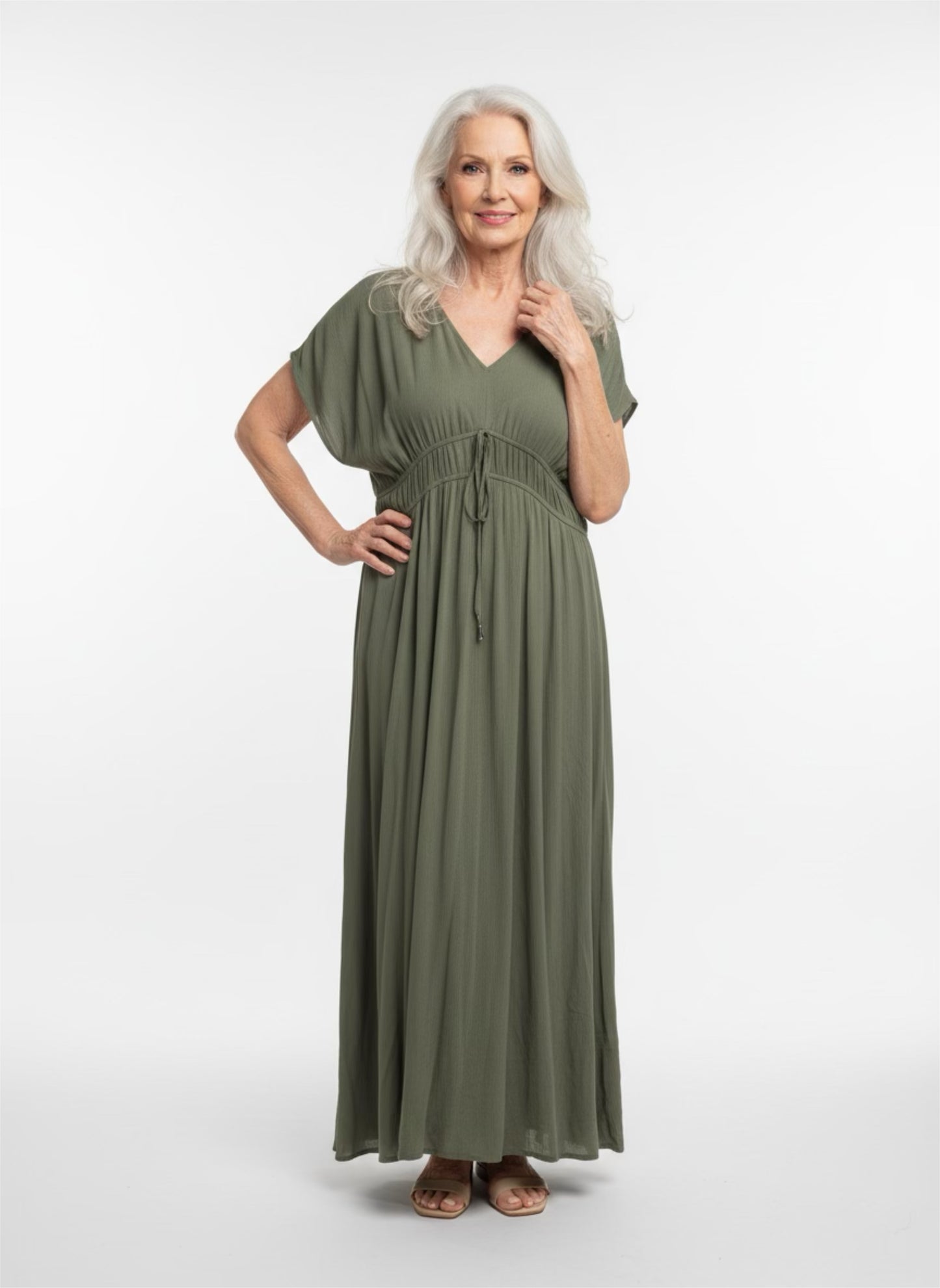 Allie mekko (oliivinvihreä)