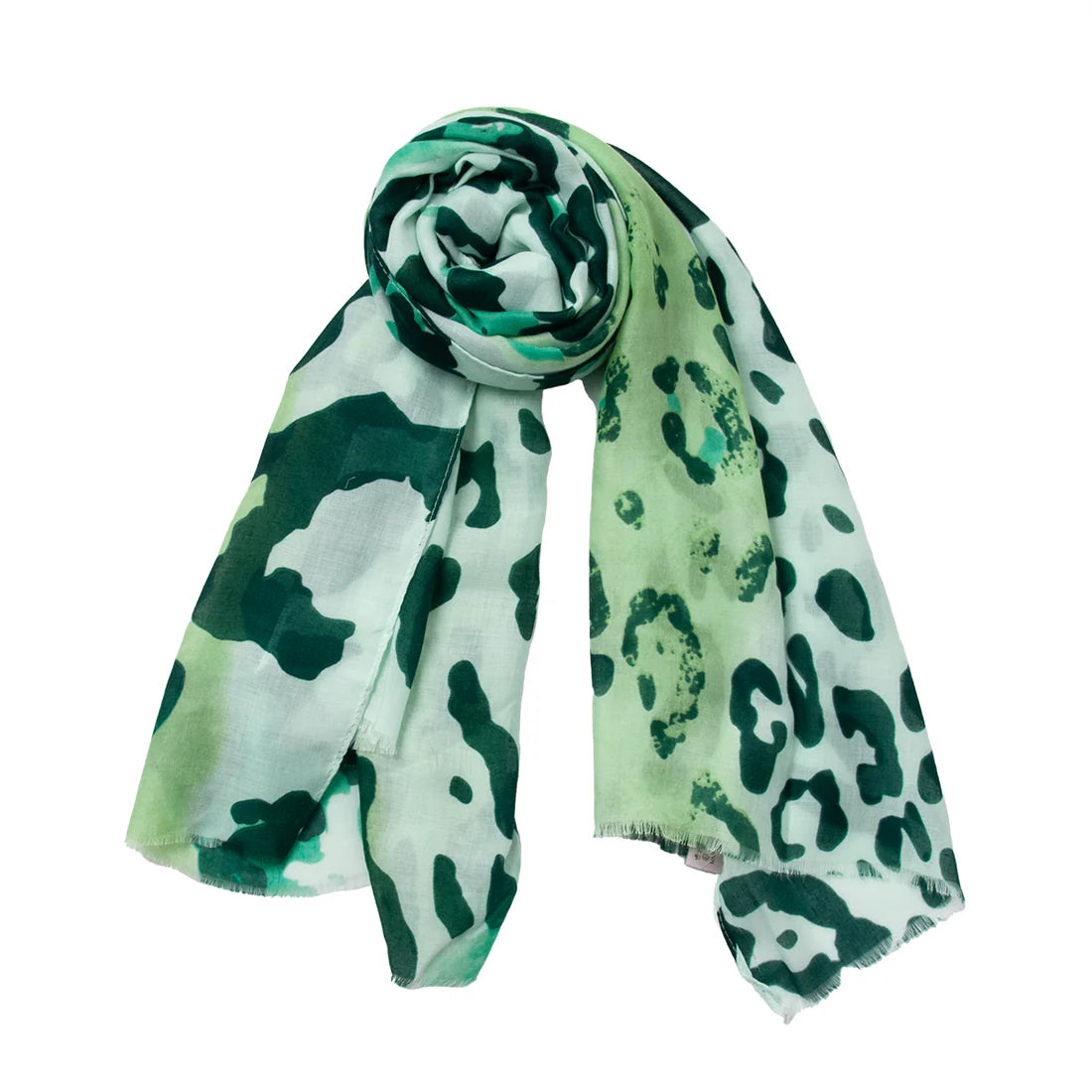 Leopardikuvioinen huivi