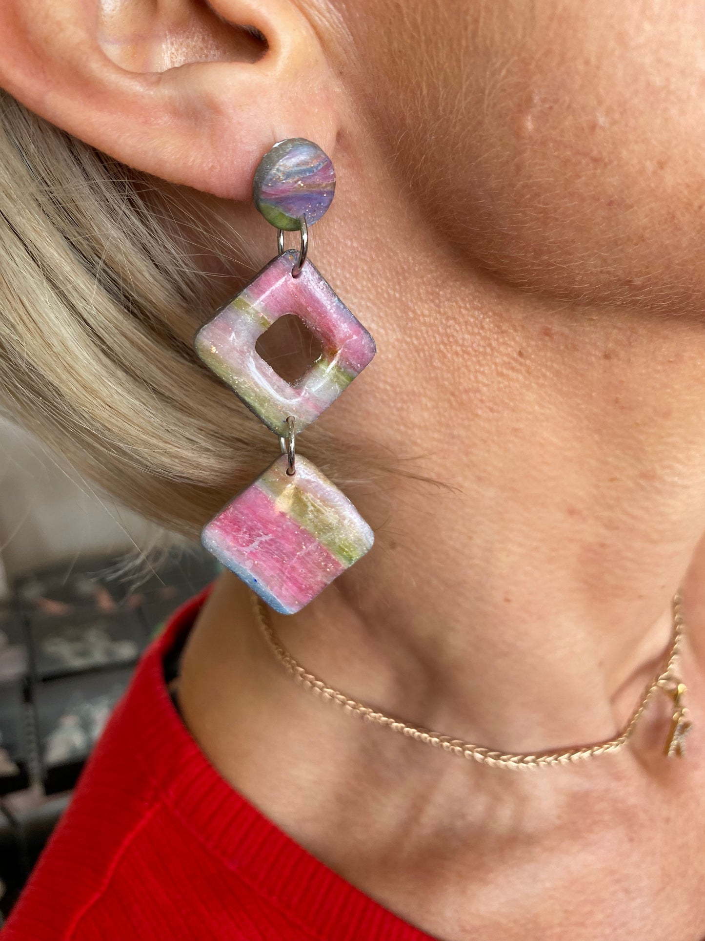 Matilda korvakorut vaalea