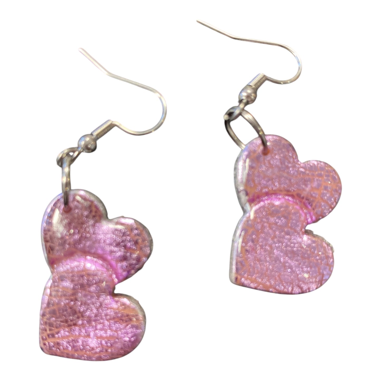 Yhdessä -kaksi sydäntä korvakorut