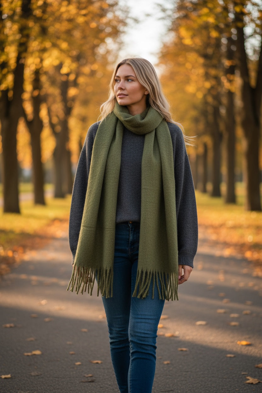 Pehmeä Kaulahuivi – Useita värejä