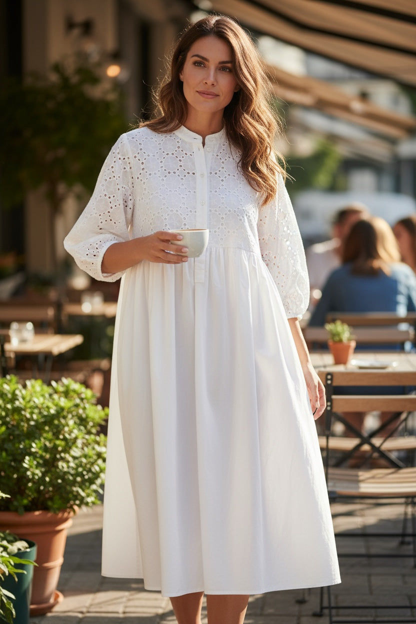 Pure Grace -mekko – ajaton valkoinen unelma koko L/XL