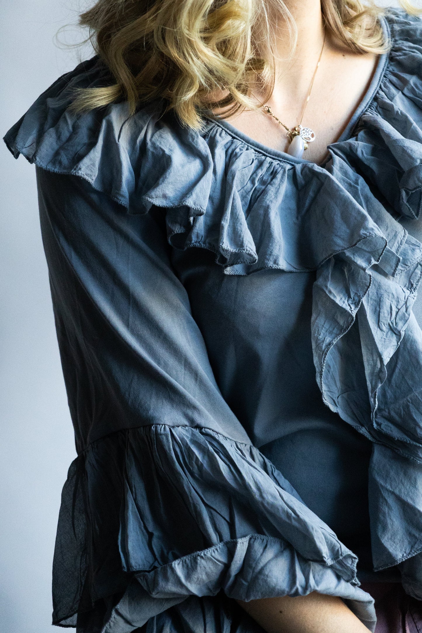 Donatella puuvillapusero