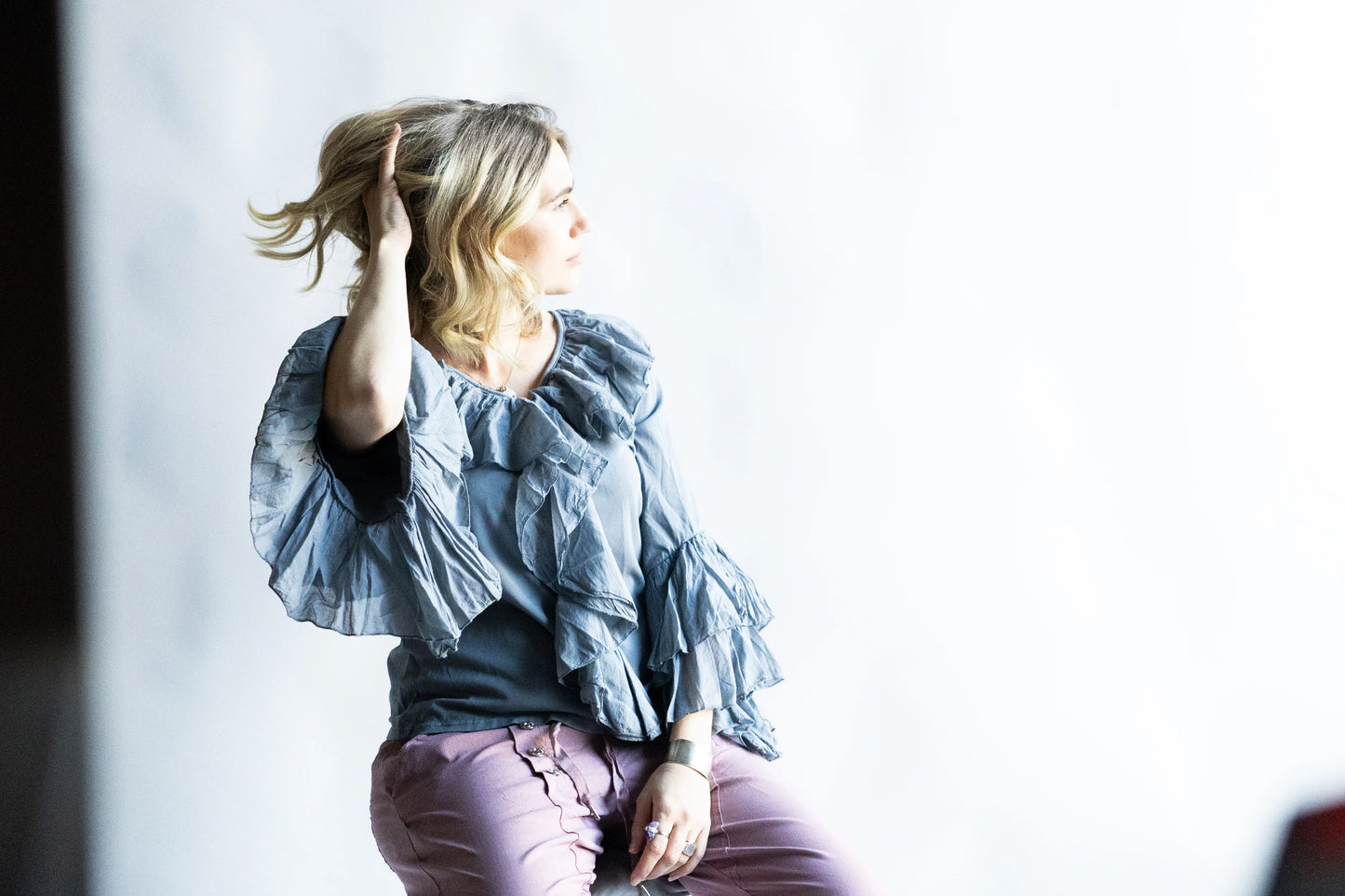 Donatella puuvillapusero