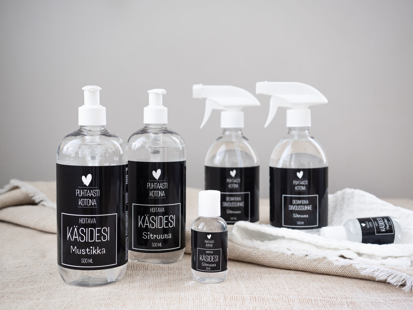 Desinfioiva Siivoussuihke 500 ml Sitruuna