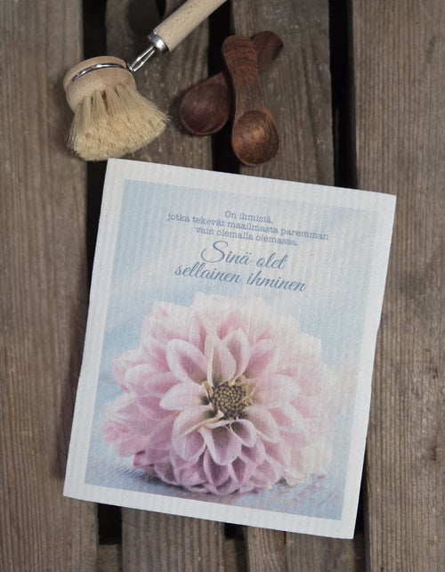 Lataa kuva 1. Tiskirätti Sinä olet