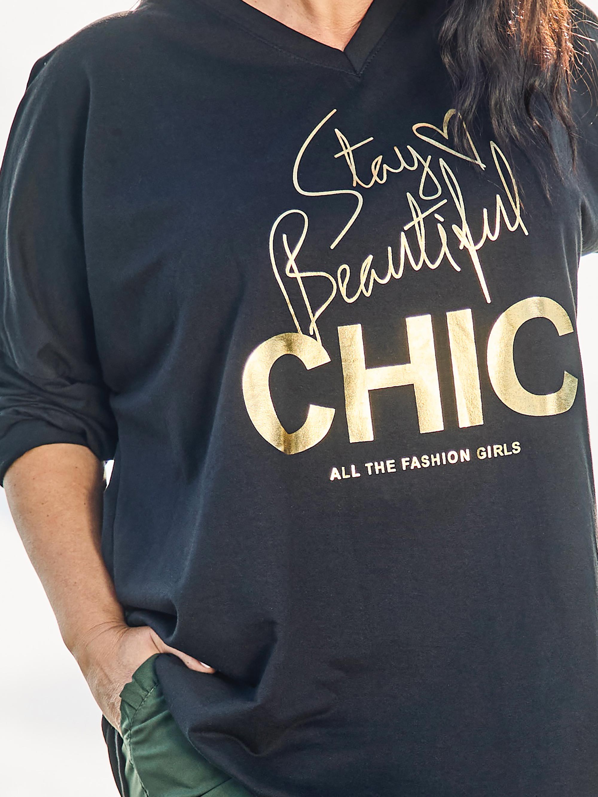 Stay Sweatshirt musta