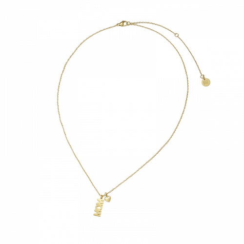 Lataa kuva 1. Mom & sydän kaulakoru kulta