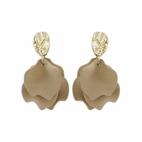 Lataa kuva 1. Paloma pieni korvakoru hiekka/kulta