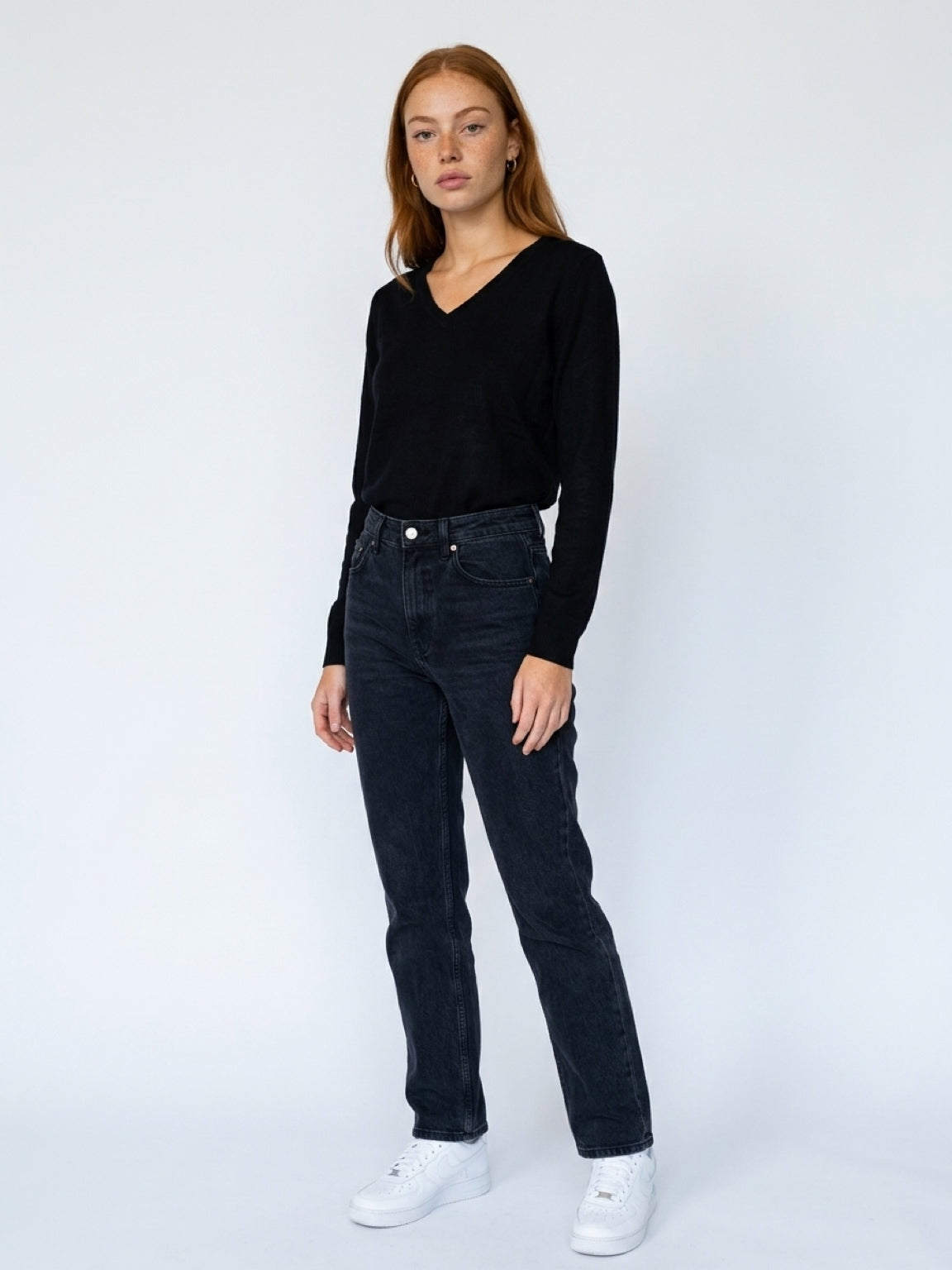 Viola V-neck – pehmeä neule