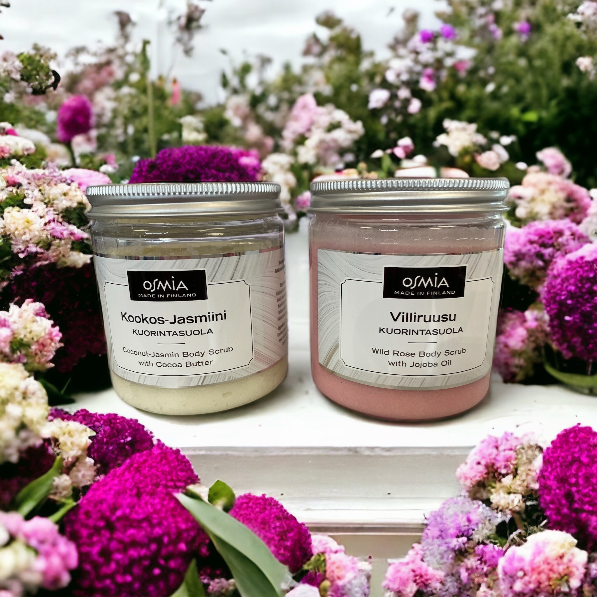 Kuorintasuola, useita variaatioita