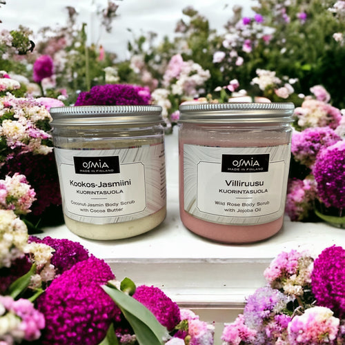 Lataa kuva 1. Kuorintasuola, useita variaatioita