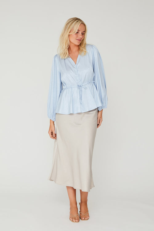 Lataa kuva 1. Cary satiinihame