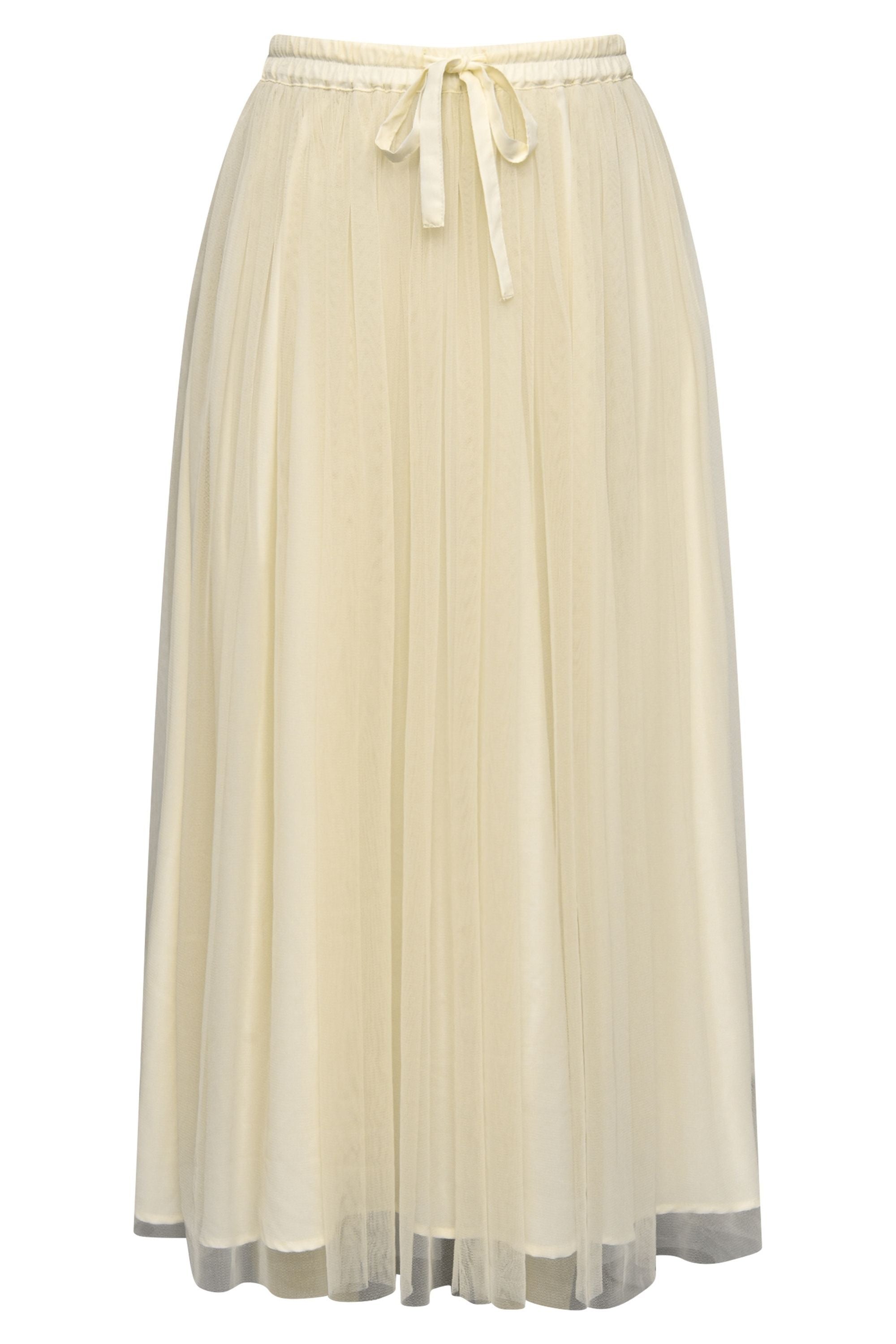 Tulle - luonnonvalkoinen tyllihame 38