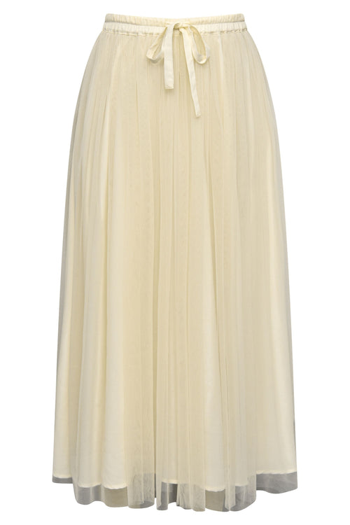 Lataa kuva 1. Tulle - luonnonvalkoinen tyllihame 38