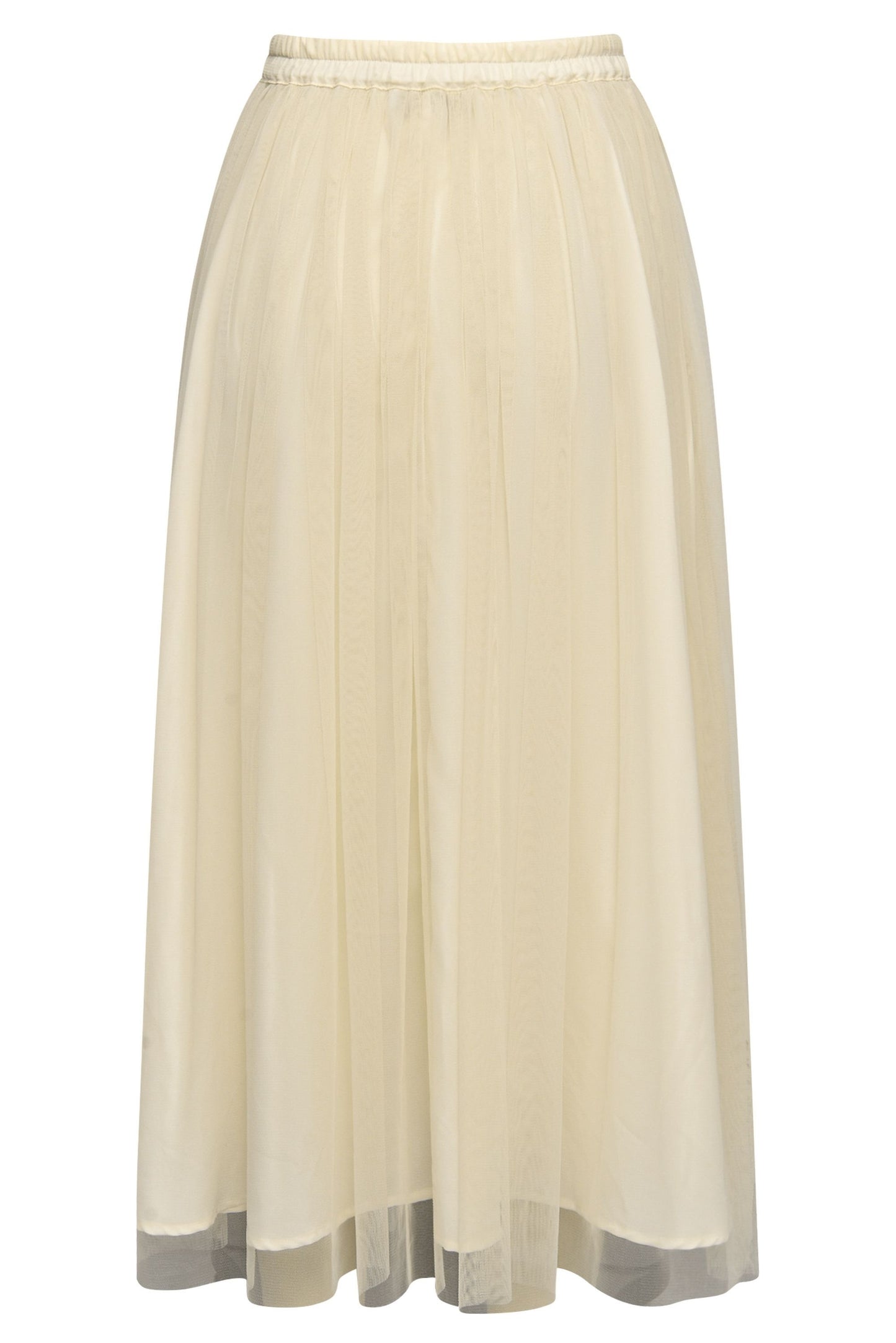 Tulle - luonnonvalkoinen tyllihame 38