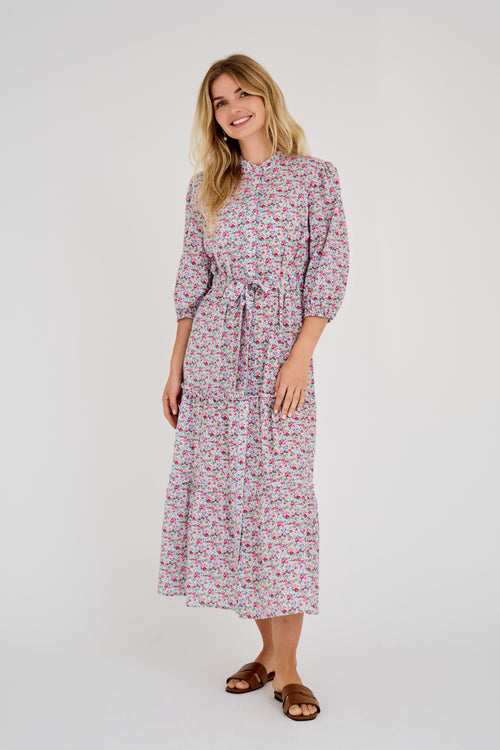 Lataa kuva 1. Kate pitkä kukkamekko