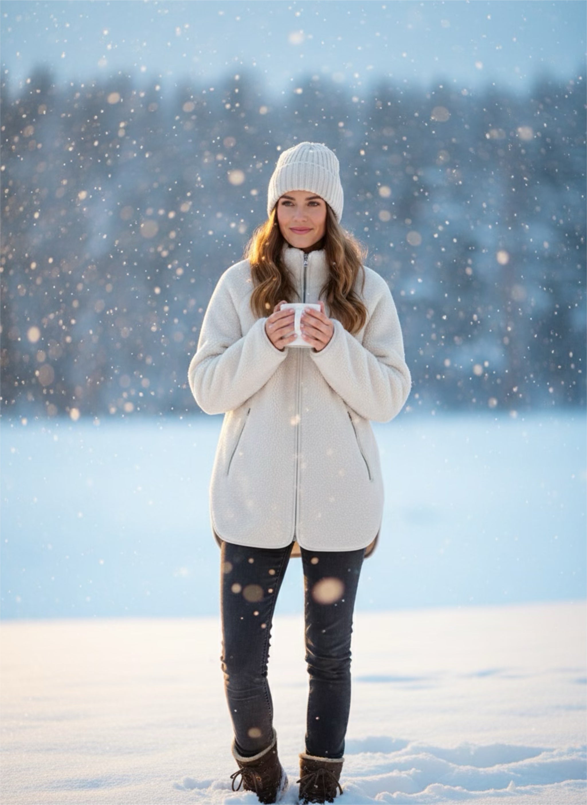 Pehmeä Fleecetakki koko XS