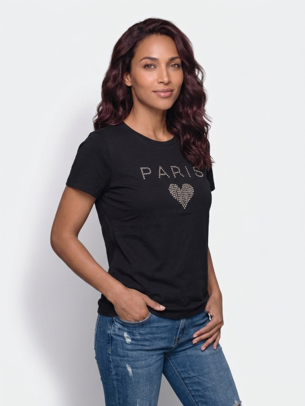 Paris Heart -t-paita