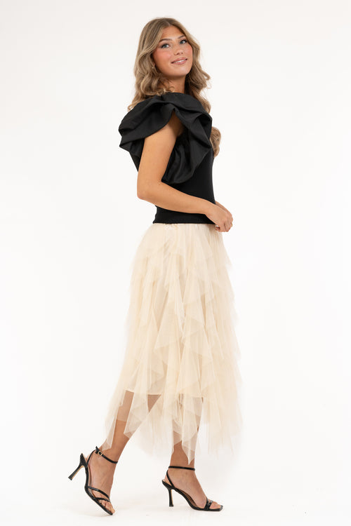 Lataa kuva 1. Clara hame sampanja