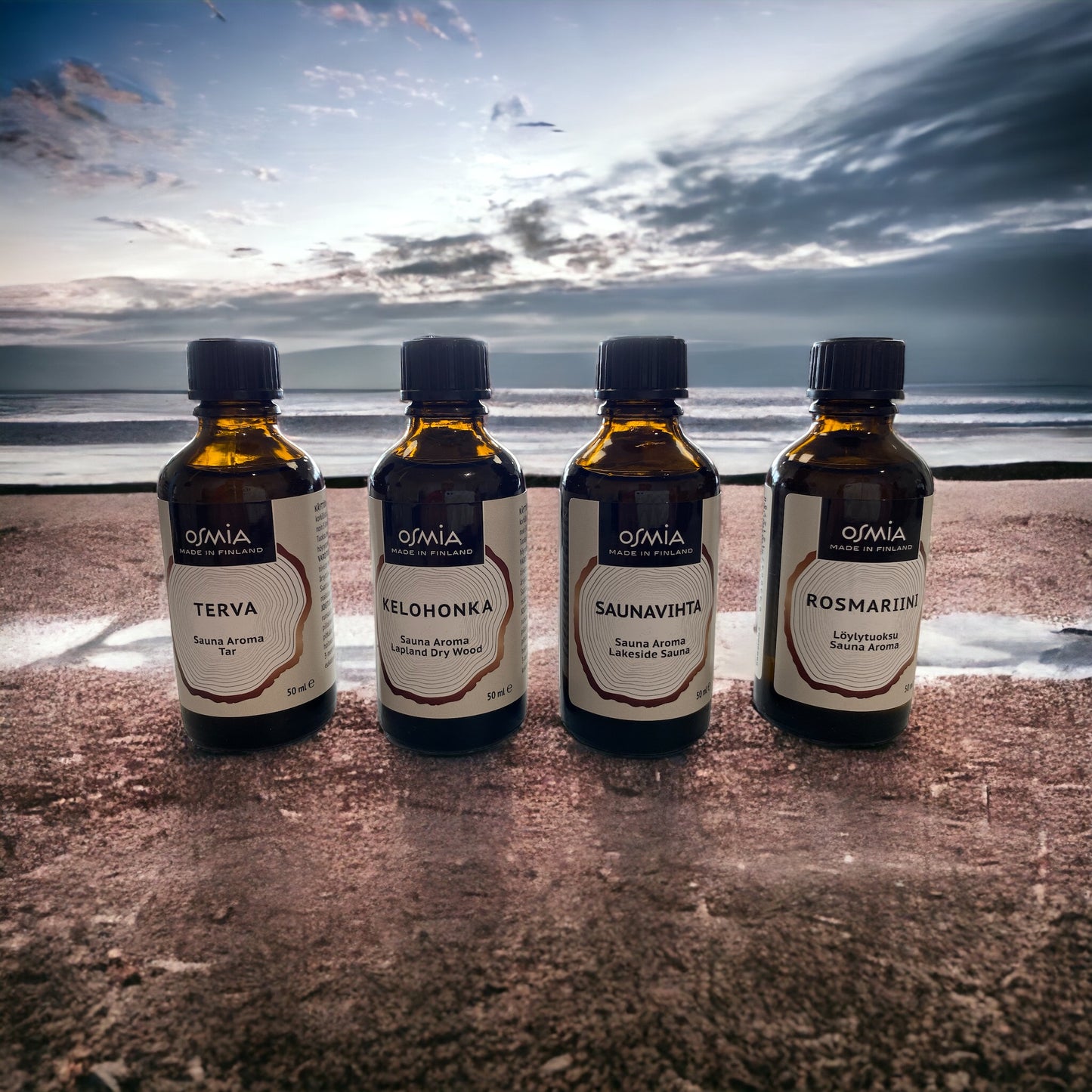 Saunatuoksu, monta variaatiota