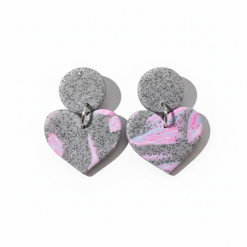 Lataa kuva 1. Manda - sydänkorvakorut