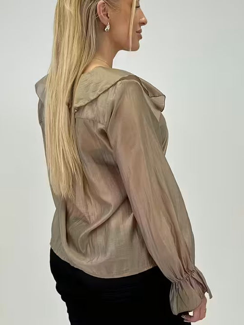 Lataa kuva 1. Ananda pusero beige