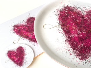 Lataa kuva 1. Sydän tarjotin