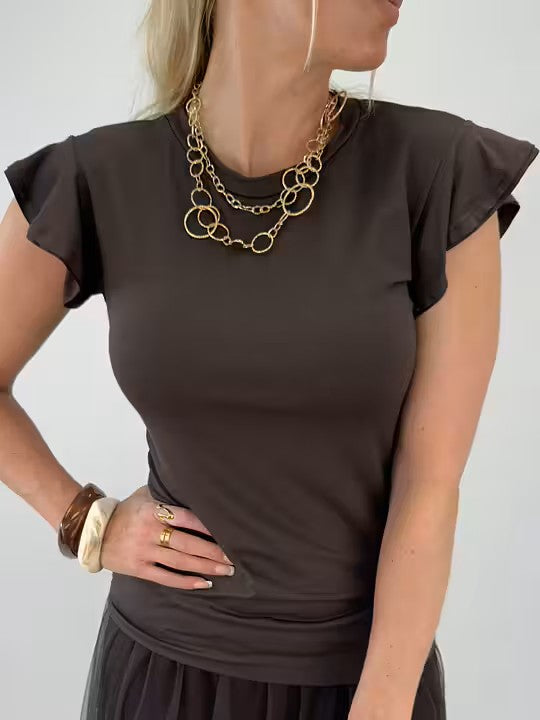 Catelyn pusero ruskea