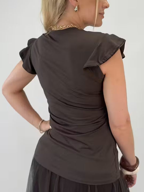 Lataa kuva 1. Catelyn pusero ruskea