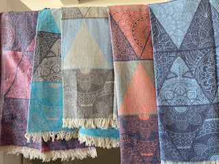 Lataa kuva 1. Elounda Hamam pyyhe 90x180 cm, useita värejä