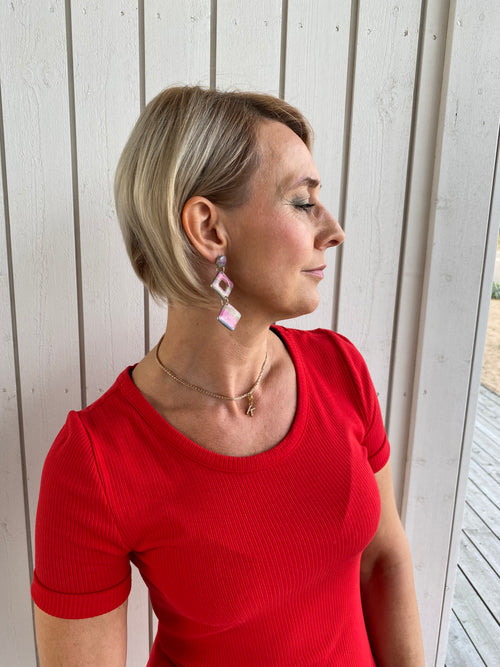 Lataa kuva 1. Matilda korvakorut vaalea