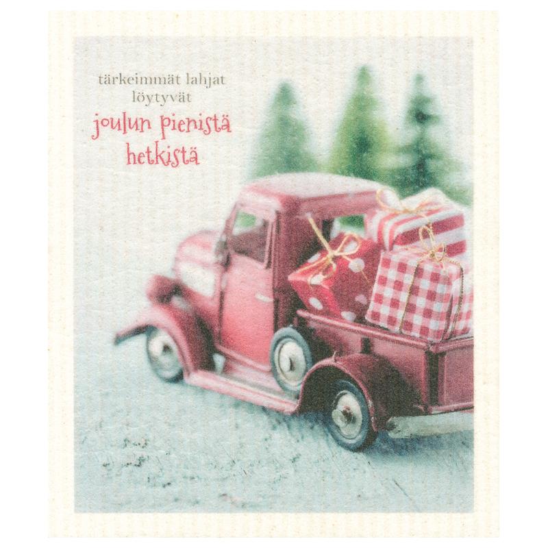 Joulun pienistä hetkistä- tiskirätti