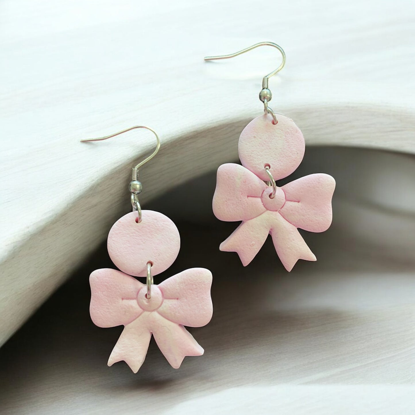 Rusetti Korvakorut vaaleanpunainen