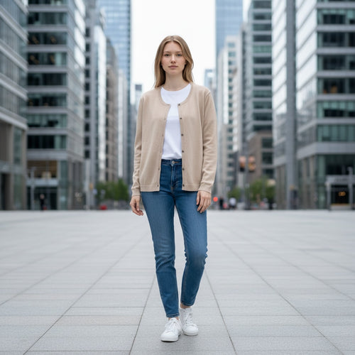 Lataa kuva 1. Cashmere neuletakki