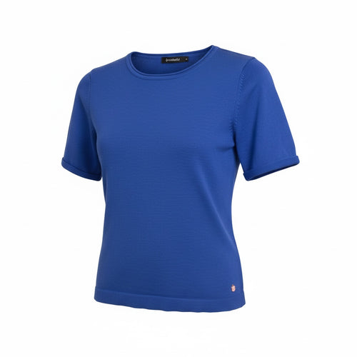 Lataa kuva 1. Ajaton sininen neule