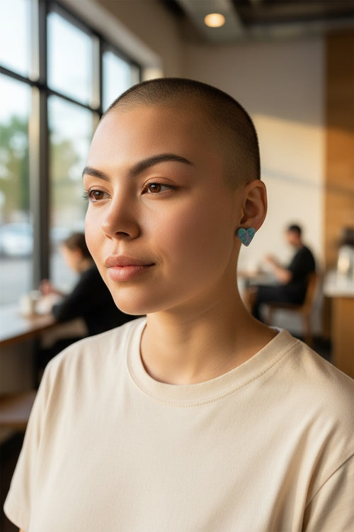 Lataa kuva 1. Hellä – sydänkorvakorut