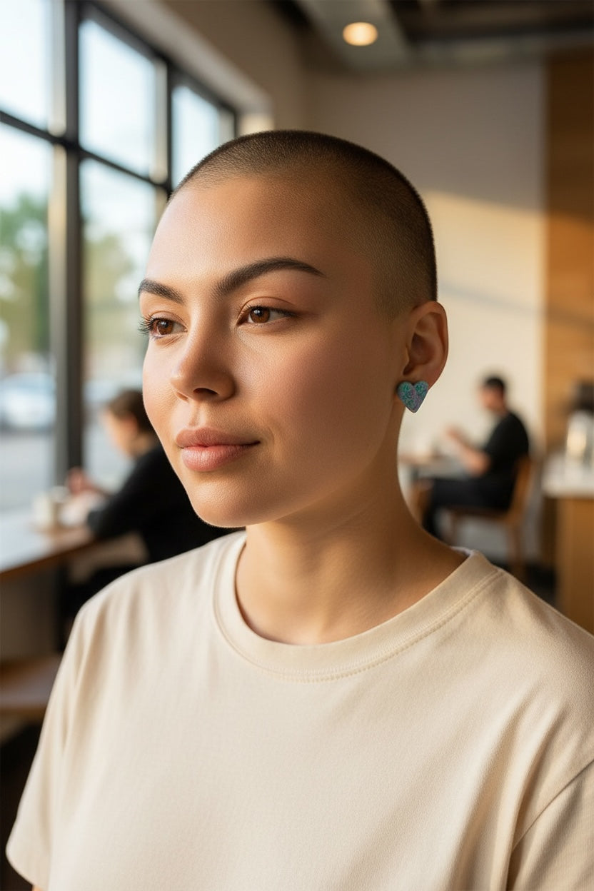 Hellä – sydänkorvakorut