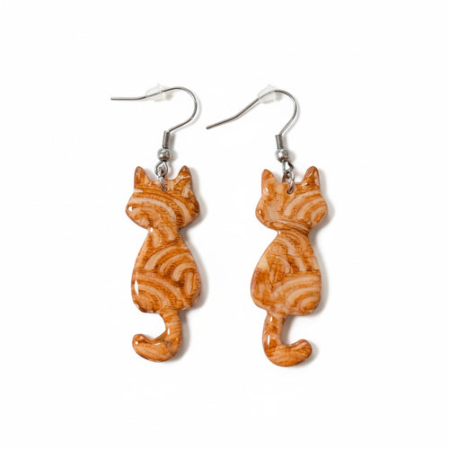 Lataa kuva 1. 🐾 Kissa-korvakorut – leikkisä ja persoonallinen katseenvangitsija