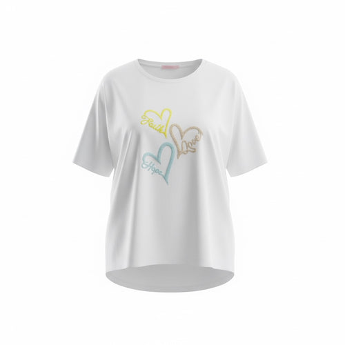 Lataa kuva 1. T-Paita sydämet