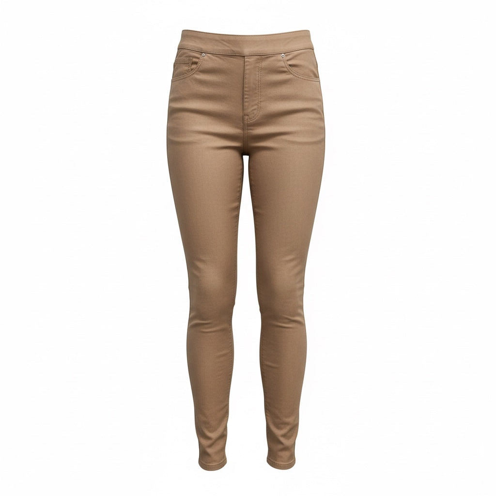 Slim Fit housut coated