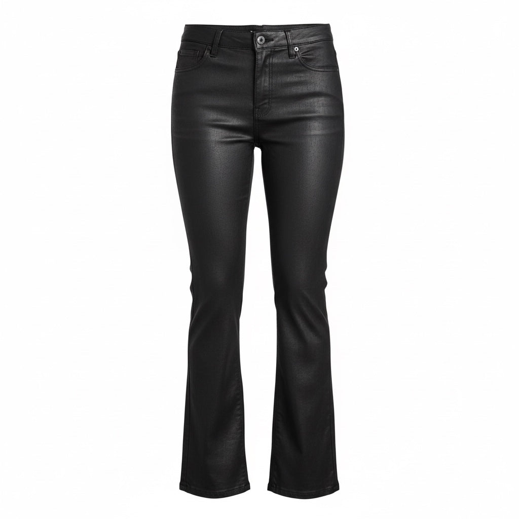 Luna Bootcut Coated -housut