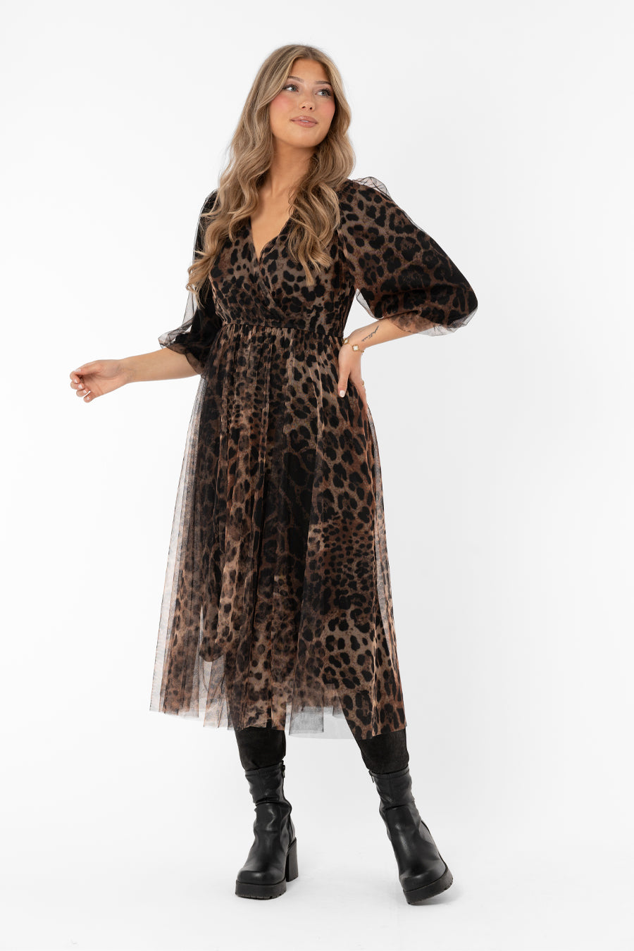Priscilla  leopardi mekko