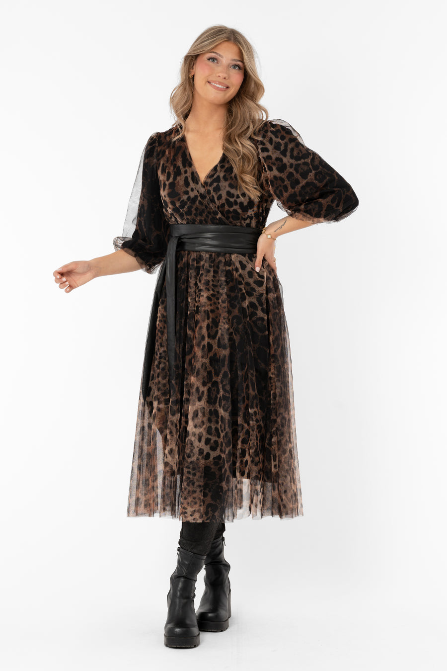 Priscilla  leopardi mekko