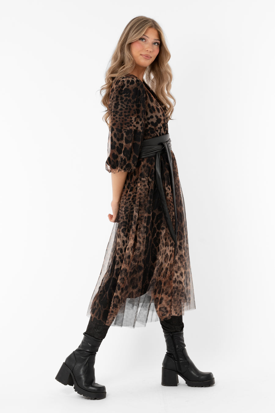 Priscilla  leopardi mekko