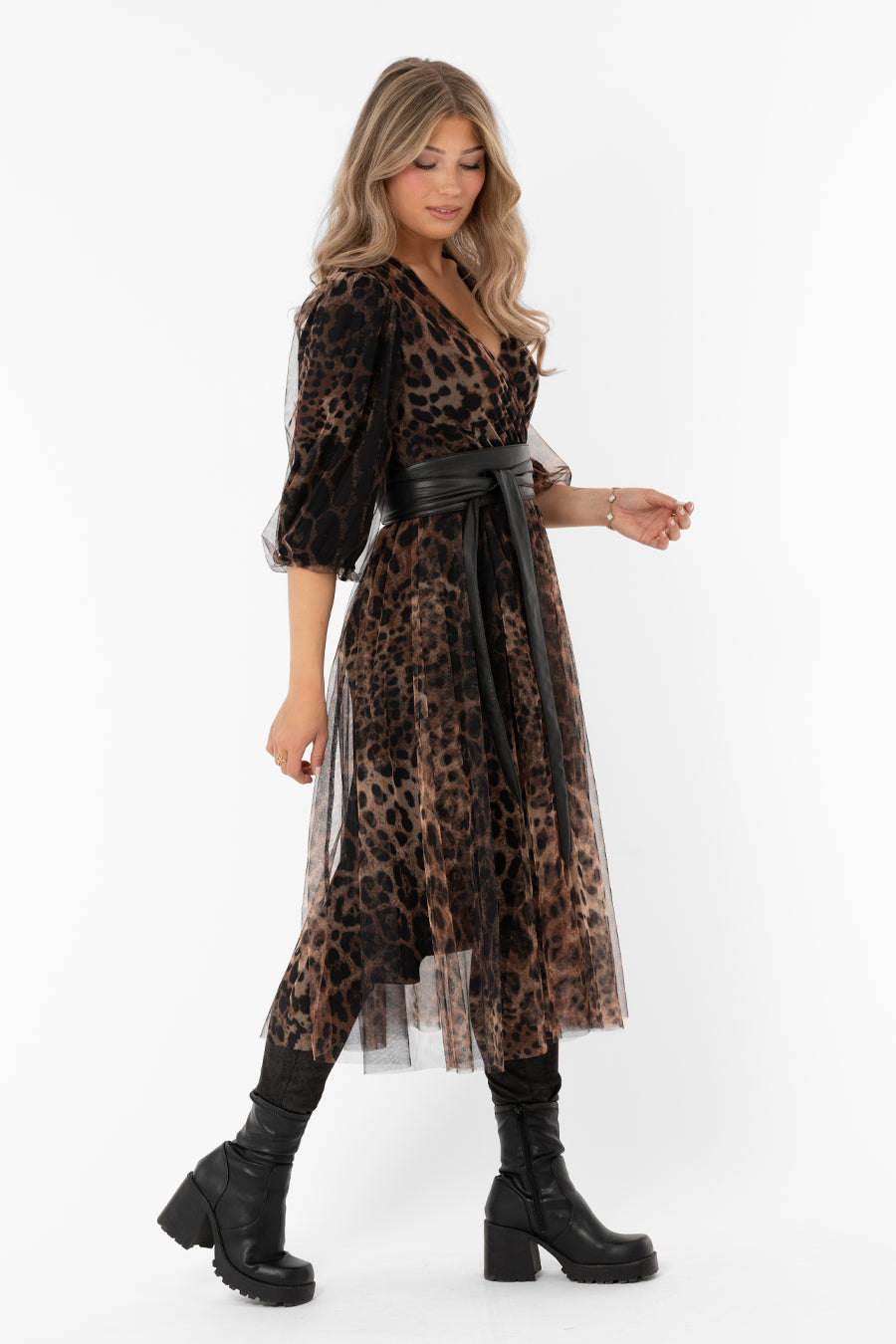 Priscilla  leopardi mekko