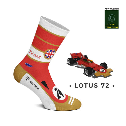 Lataa kuva 1. Classic Team Lotus 4 paria sukkia